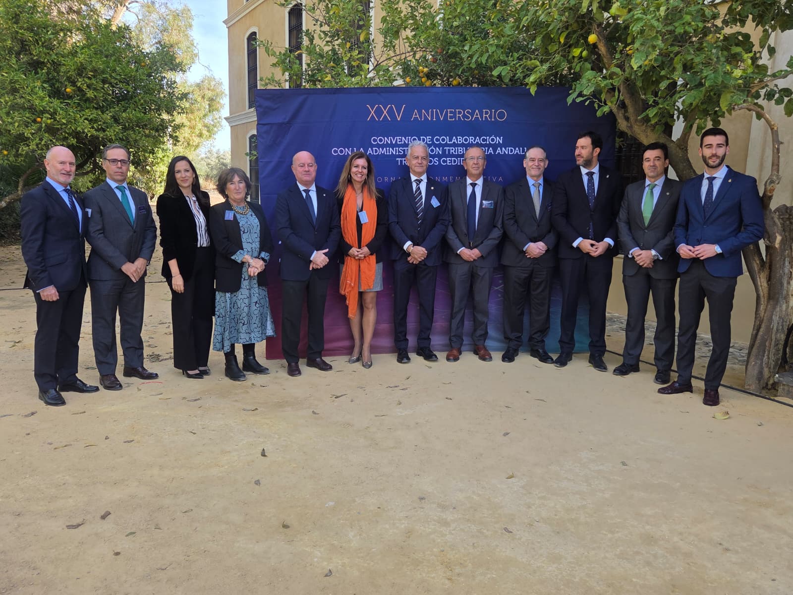 ANTEQUERA Antequera acoge el 25o aniversario del convenio de colaboracion con la Administracion Tributaria Andaluza del Colegio de Registradores