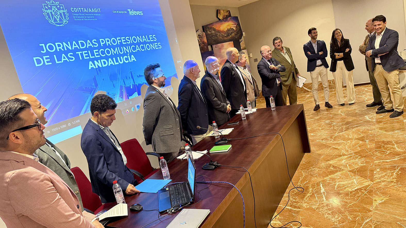 ANTEQUERA El MVCA acoge una nueva edicion de las Jornadas Profesionales de las Telecomunicaciones en Andalucia