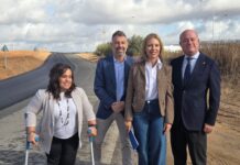 La Diputación invierte 289.000 euros en el asfaltado de la carretera entre el Centro Logístico de Antequera y Cartaojal