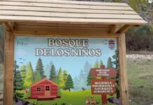 ‘El Bosque de los Niños’ de Villanueva del Trabuco sigue tomando forma en el entorno de Los Cien Caños