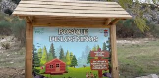 ‘El Bosque de los Niños’ de Villanueva del Trabuco sigue tomando forma en el entorno de Los Cien Caños