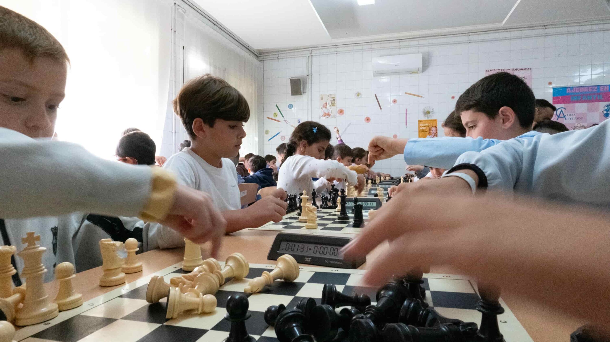 Cerca de 300 alumnos participan en la II Liga Escolar de Ajedrez de Archidona 5 P1069555 scaled
