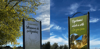 Villanueva de Algaidas renueva su imagen de entrada y salida al municipio