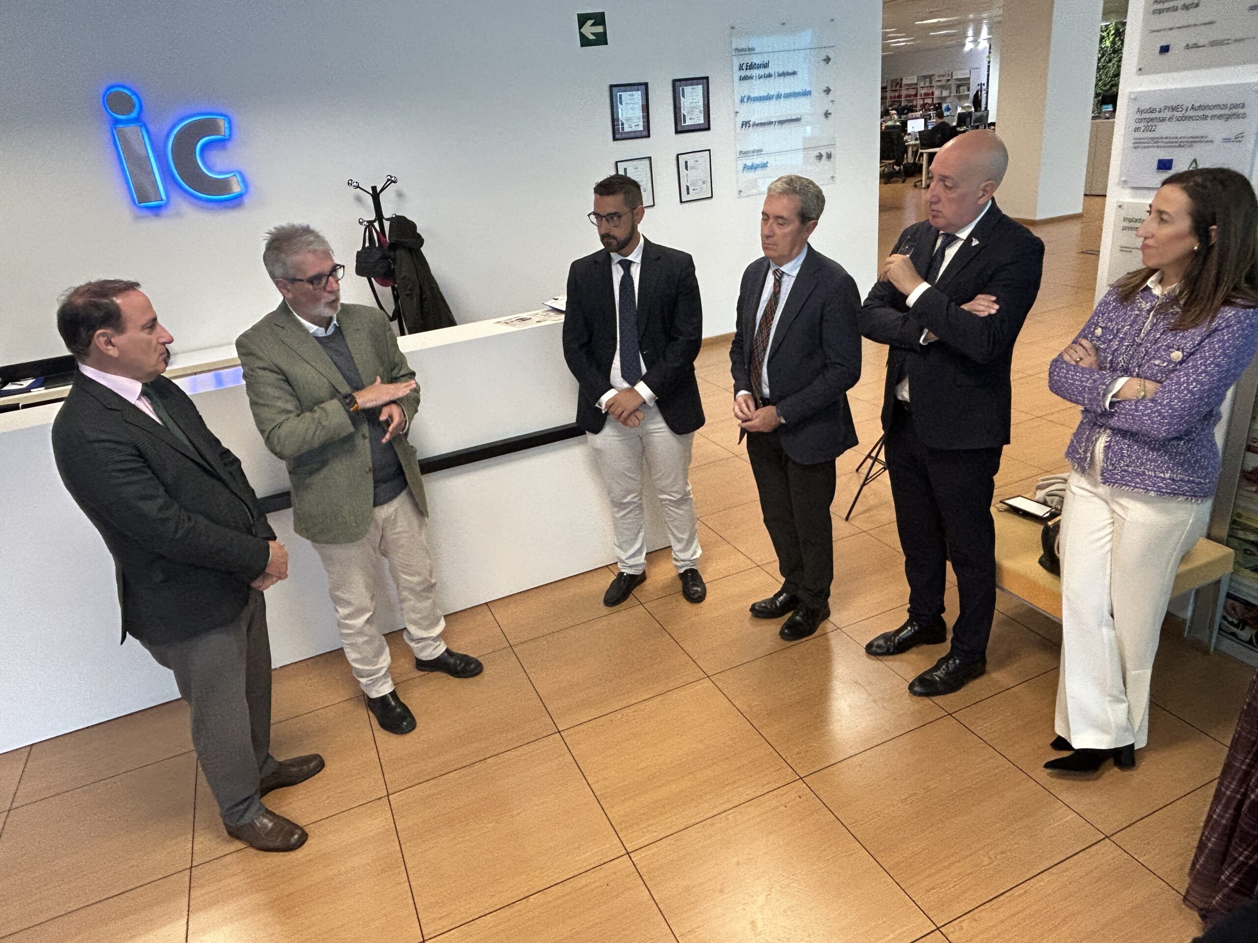 La Confederación de Empresarios de Málaga respalda los 40 años de andadura de la ACIA 17 Visita de la CEM y la ACIA a las instalaciones de IC Grupo en Antequera 2 scaled