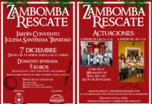 La Cofradía del Rescate de Antequera organiza su primera zambomba con música, churros y chocolate