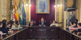 Los colegios Romero Robledo, León Motta y María Inmaculada participan en una nueva edición del Pleno Infantil de Antequera