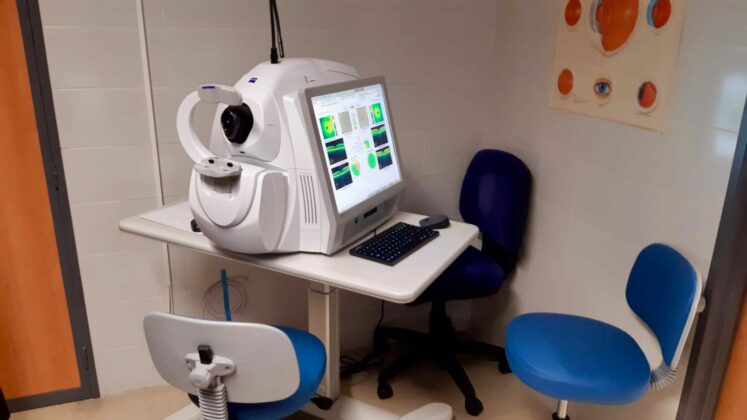 equipamiento oftalmologico antequera