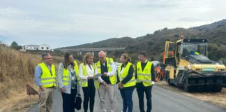 La Diputación mejora una de las vías de acceso a Casabermeja con una inversión de 196.000 euros