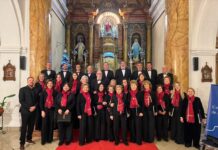 La coral ‘Ciudad de Antequera ofrece un gran concierto de Navidad en Benadalid