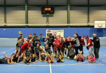 La Vega Vóley celebra su tradicional entrenamiento de Navidad