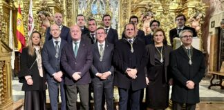 Juan Manuel Vegas toma posesión como presidente de la Agrupación de Cofradías de Semana Santa de Antequera