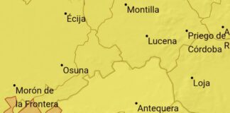 Activado el aviso amarillo por rachas de viento de 70 kilómetros por hora en la comarca de Antequera