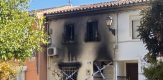 Muere una mujer de 73 años en el incendio de una casa en Antequera