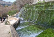 La Fuente de los Cien Caños se colma de agua y vida en el Trabuco