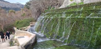 La Fuente de los Cien Caños se colma de agua y vida en el Trabuco