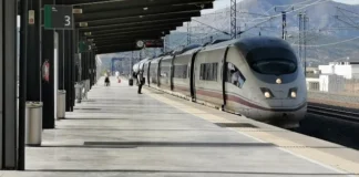 Interrumpida la circulación ferroviaria entre Antequera y Córdoba por el temporal