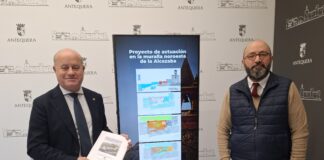 Antequera presenta el proyecto de restauración del paño de la muralla de la Alcazaba que se derrumbó en 2023