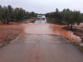 Consulta en tiempo real las carreteras cortadas en Antequera y comarca por la borrasca Leonardo