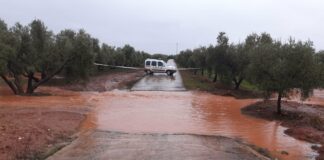 Consulta en tiempo real las carreteras cortadas en Antequera y comarca por la borrasca Leonardo