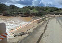 Antequera extrema la vigilancia en zonas rurales y caminos próximos a los ríos por el temporal