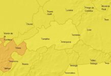Aviso amarillo por viento este viernes en la comarca de Antequera