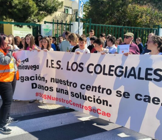 El IES Los Colegiales reivindica una solución urgente a los problemas estructurales y de espacio del centro: «Necesitamos soluciones ya»