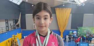 Sandra Esteban, la joven de Humilladero que se ha coronado campeona de Andalucía de bádminton