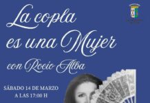 Rocío Alba lleva ‘La copla es una mujer’ al Salón de Actos de Teba