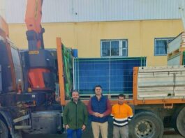 Fuente de Piedra instala placas fotovoltaicas en la ETAP para reducir el gasto energético del agua