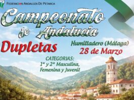 Humilladero será sede del Campeonato de Andalucía de Dupletas de Petanca