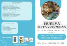 Villanueva de la Concepción y Colmenar organizan su 29ª Convivencia del Mayor en Huelva