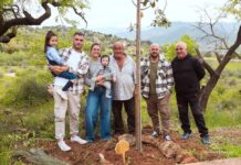 Casabermeja planta 40 árboles para los nacidos en 2025