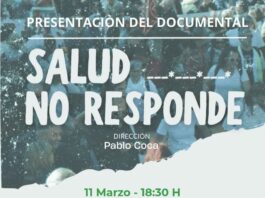 Mareas Blancas lleva a Antequera ‘Salud no responde’, el documental sobre la crisis de la sanidad pública