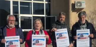 IU llama a movilizarse para evitar el cambio de ubicación de la estación de autobuses de Antequera