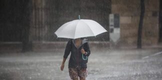 Aviso amarillo en Valle de Abdalajís por lluvias intensas y riesgo de granizo este miércoles