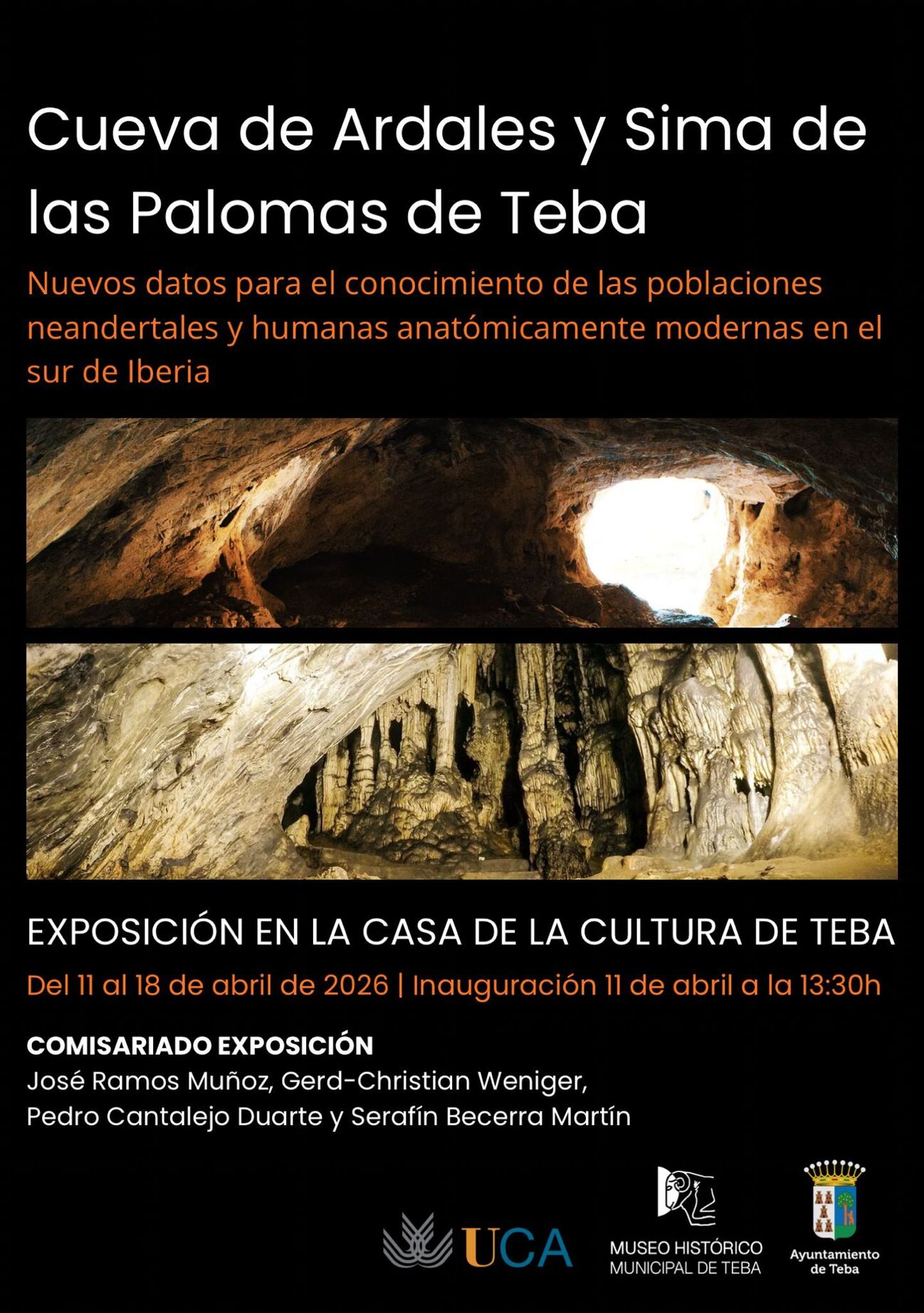 Teba acoge la exposición 'Cueva de Ardales y Sima de las Palomas' 1 667598957 1386825603486731 42496