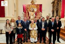 Las cofradías de Archidona celebran una misa de acción de gracias tras la Semana Santa