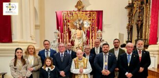 Las cofradías de Archidona celebran una misa de acción de gracias tras la Semana Santa