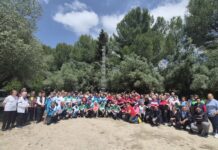 Casabermeja, Colmenar y Villanueva unen a sus mayores en la XIII Convivencia Mayor y Deporte en Periana