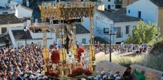 Antequera inicia los cultos al Cristo de la Salud y de las Aguas