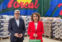 Dependencia y sector primario: los dos ejes de la agenda de María Jesús Montero en su visita a Antequera