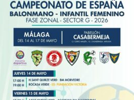Casabermeja se convierte en sede nacional del Campeonato de España de Balonmano Infantil Femenino