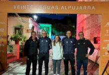 Cinco vecinos de Villanueva del Trabuco completan los 109 km de las 20 Leguas Alpujarras