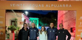 Cinco vecinos de Villanueva del Trabuco completan los 109 km de las 20 Leguas Alpujarras