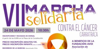Carratraca celebra el 24 de mayo su VII Marcha Solidaria Contra el Cáncer