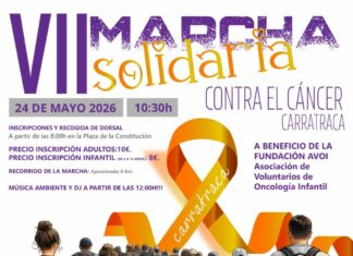 Carratraca celebra el 24 de mayo su VII Marcha Solidaria Contra el Cáncer