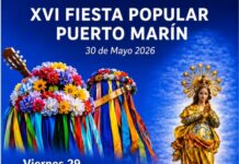 Puerto Marín convoca su XVI Fiesta Popular con actividades deportivas y culturales