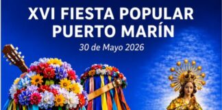 Puerto Marín convoca su XVI Fiesta Popular con actividades deportivas y culturales