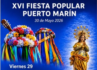 Puerto Marín convoca su XVI Fiesta Popular con actividades deportivas y culturales