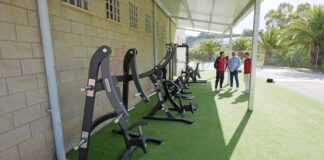 El polideportivo de Archidona estrena zona de entrenamiento al aire libre y moderniza su gimnasio
